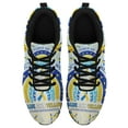 thumbnail image 2 of Down Syndrome Awareness In October We Wear Blue Running Shoes Sneakers Mesh Black Size 5, 2 of 5