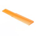 thumbnail image 3 of Peluquería Carbón Antiestático Peine Diente Ancho Cortapelos Peine (Naranja), 3 of 5