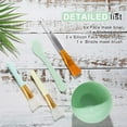 Face Mask Mixing Bowl Set, 5 in 1 DIY Facemask Mixing Tool Kit with
