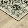 thumbnail image 2 of Oriental Weavers Georgia Area Rug - 429G0 - 9'10" x 12'10" - in Gray/ Black - Vintage Inspired, Stain Resistant, Family and Pet Friendly , Family, Dining, Living Room Rug, 2 of 3