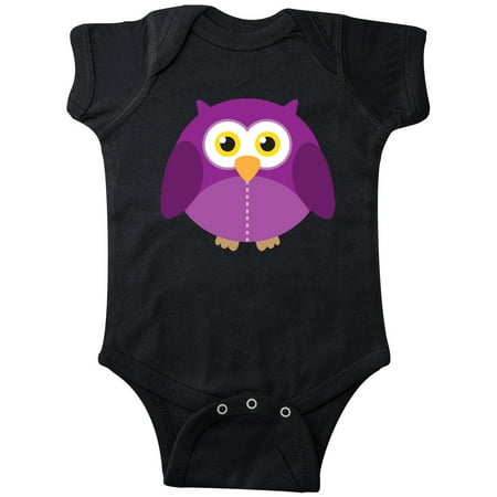 

Inktastic Purple Owl Bird Gift Baby Boy or Baby Girl Bodysuit