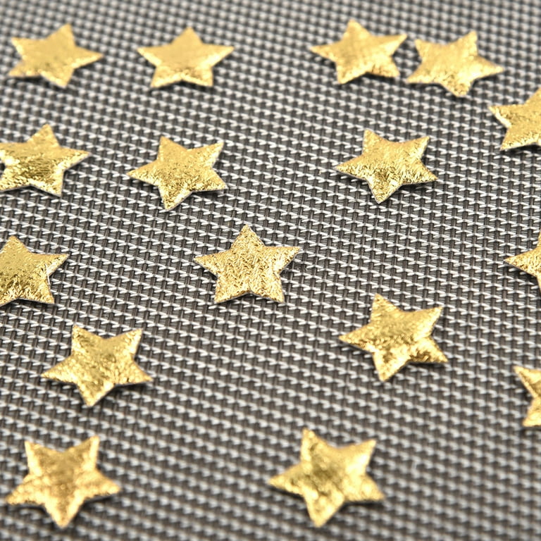 100pc Gold Silver Cloth Christmas Snowflake Confetti Christmas