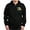 Black, variant on CafePress - Alaska Goose Lake Sweatshirt - Zip Hoodie, Classic Hooded Sweatshirt with Metal Zipper