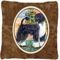 thumbnail image 1 of Portuguese Water Dog Decorative Fabric Pillow, 1 of 1