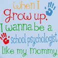 thumbnail image 2 of CafePress - School Psychologist Like Mommy Infant Bodysuit - Baby Light Bodysuit, Size Newborn - 24 Months, 2 of 4