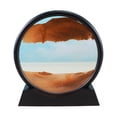 thumbnail image 1 of GUOOL Tableau de Sable en Mouvement Image Dynamique Jaune, 1 of 8