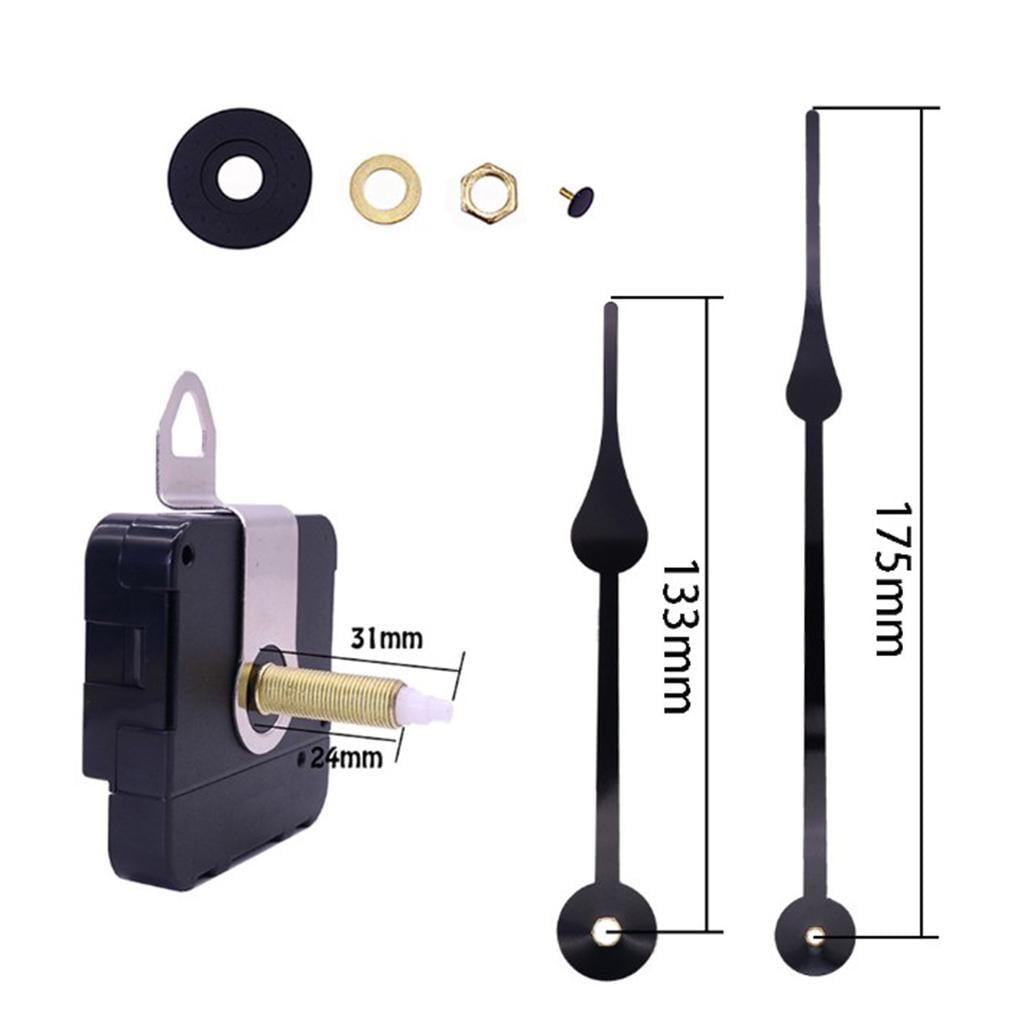 Axioma 3x Clock Mechanism Movement Black Hands Repair Replace Fittings