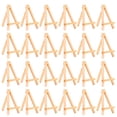 thumbnail image 1 of eBoot 24 Pack Mini Chevalet d'Affichage en Bois (5 Pouces), 1 of 5
