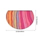 thumbnail image 3 of Uuiauoio Half Circle Bath Mat Non-Slip, Bathroom Rugs, Rubber Backing Absorbent Quick Dry Machine Washable Carpet for Bathroom Floor, Bedroom Home Decor 16" x 24", 3 of 6