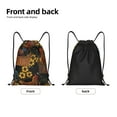 thumbnail image 5 of Bingfone Embroidery Chicken Rooster Drawstrings Backpacks Bags For Men Women Gym Drawstrings Bag, 5 of 9