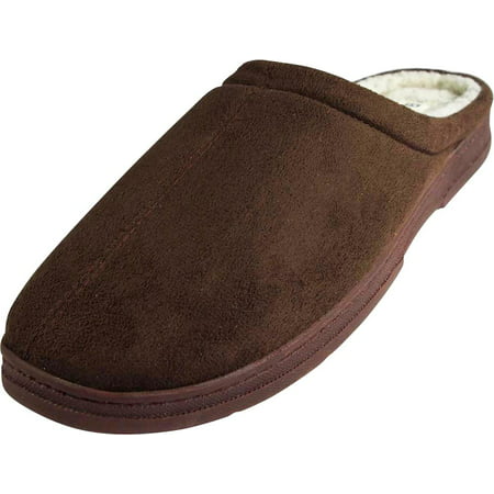 B.O.P.J. - Mens Memory Foam Slippers Thinsulate Lined Water Repellant Slipper - Choose from Slip On Clog, A-Line and Moccasin Styles - Indoor Outdoor sole - 30 Day
