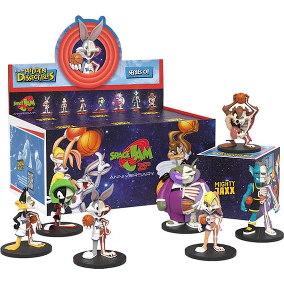 Mighty Jaxx - Space Jam - Freeny's Hidden Dissectibles - Space Jam Series Blind Box (One Random Figure per Purchase)