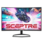 Sceptre C275B-FWT240 27-Inch LED Curved Gaming Monitor with 240Hz Refresh Speed, 1080P FHD Resolution, and Built-In Speakers (Black)