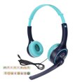 thumbnail image 1 of Auriculares para niños con sonido estéreo HD, multifunción, USB, con cable, para niños, adolescentes, niños y niñas, 1 of 8
