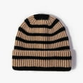 thumbnail image 2 of Winter Slouchy Knitted Cuffed Beanie Hats for Women Soft Classic Knit Stretchy Striped Warm Cap for Men and Women, 2 of 7