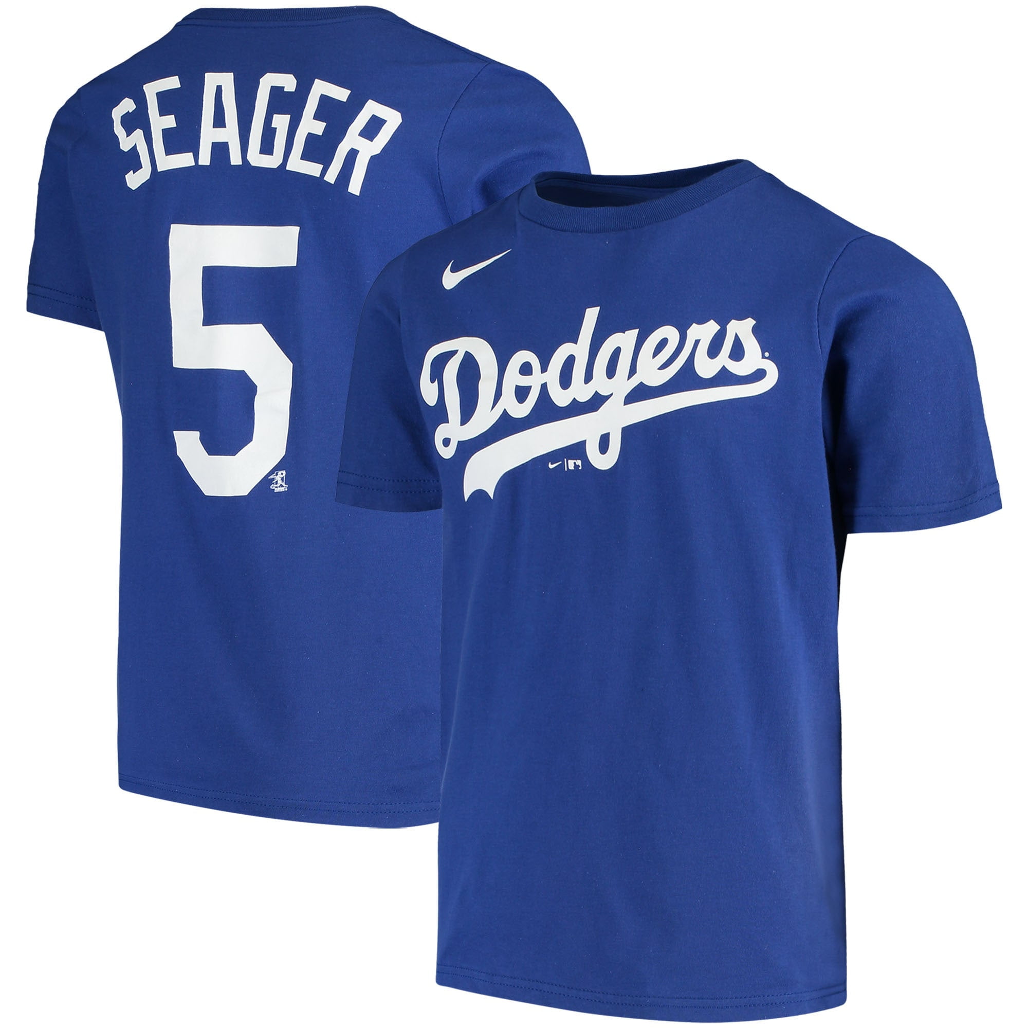 Men's Nike Cody Bellinger Royal Los Angeles Dodgers Name & Number 