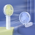 thumbnail image 2 of Mini USB Rechargeable Portable Foldable Water Mist Fan Handheld Car Outdoor Home Air Cooling, 2 of 4