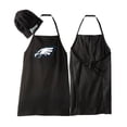 thumbnail image 2 of NFL Philadelphia Eagles Sports Team Logo Apron and Chef Hat, 2 of 2