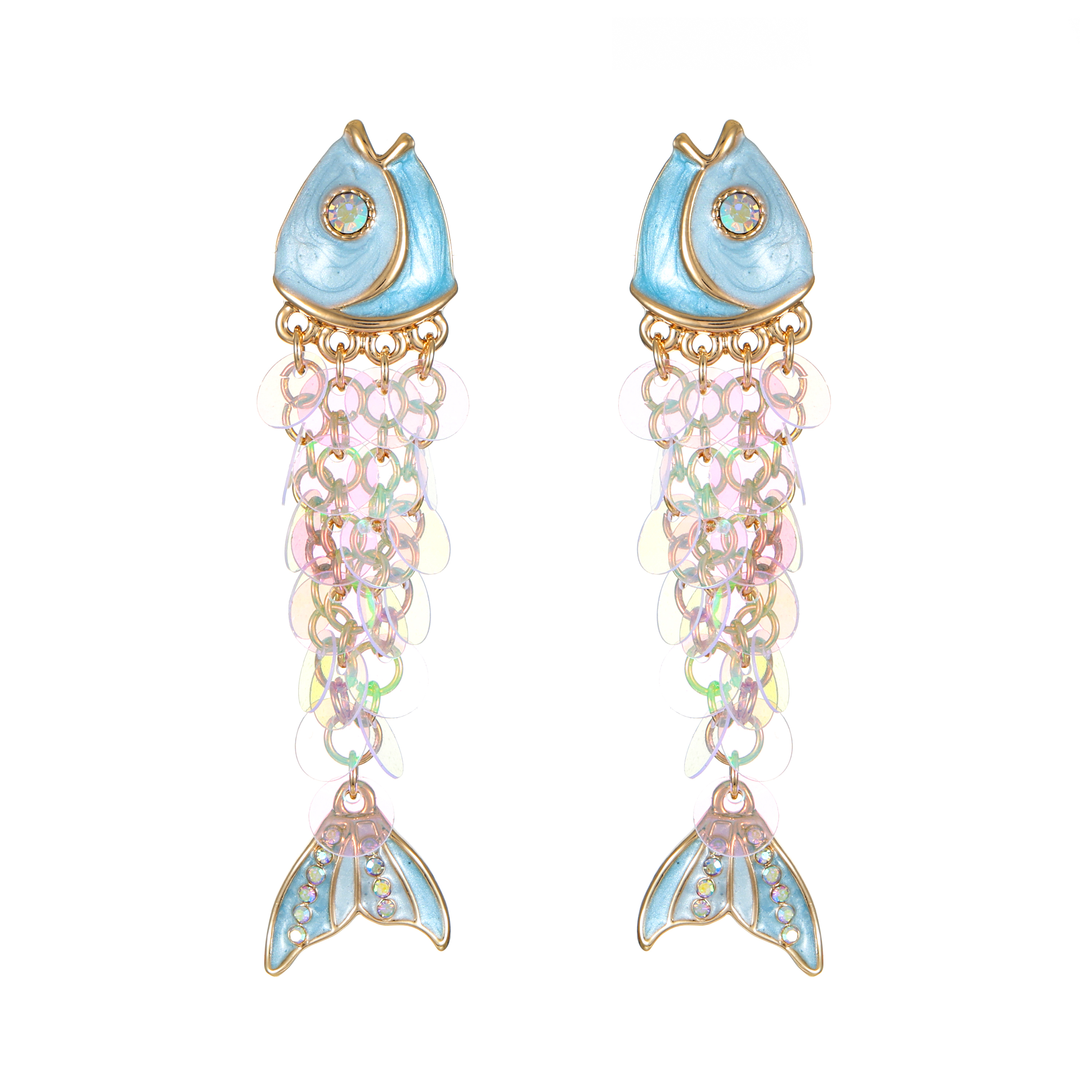 Packed Party Catch of the Day Earrings, 1 Pair