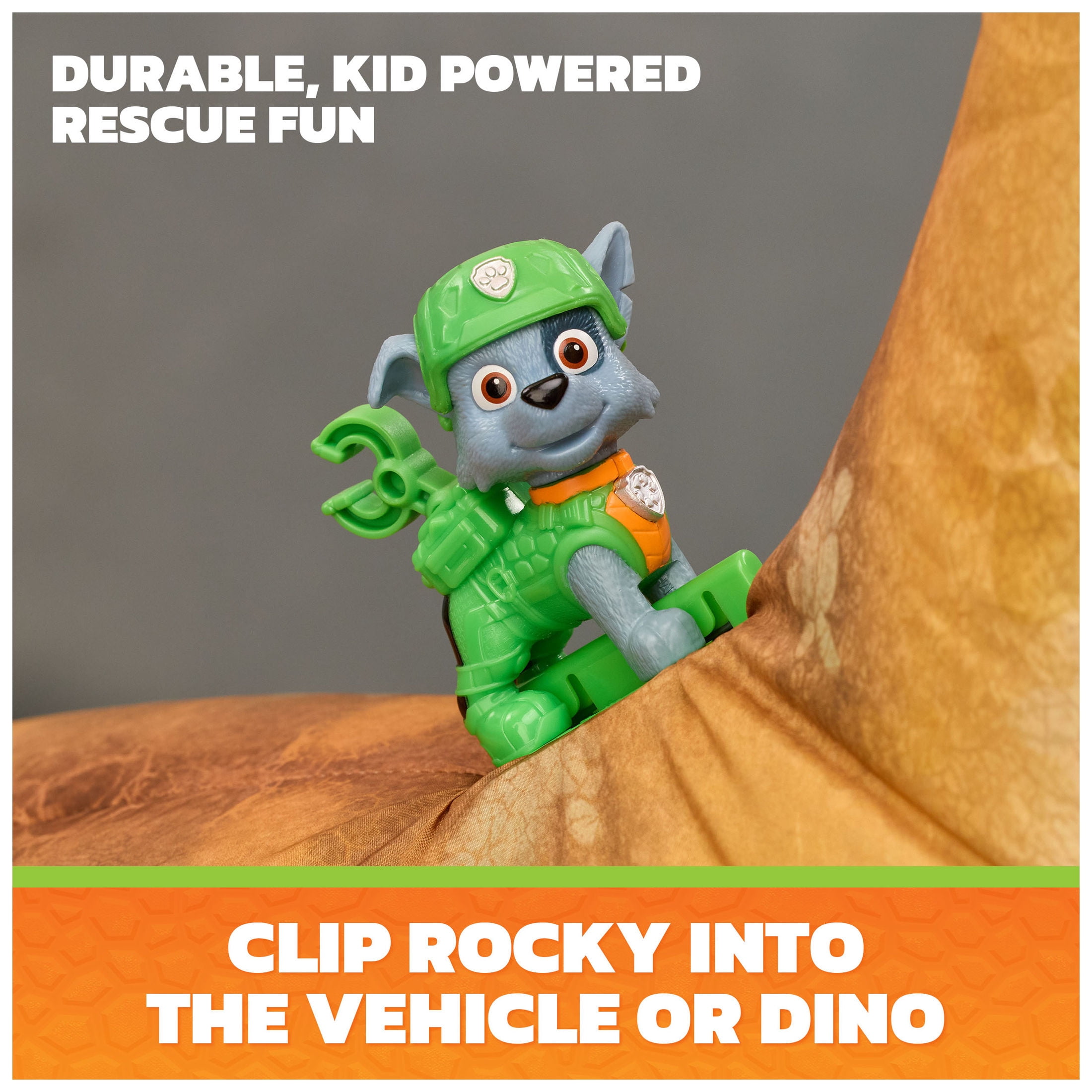 PAW Patrol: The Dino Movie Megasaurus Dino Vehicle, Ages 3+