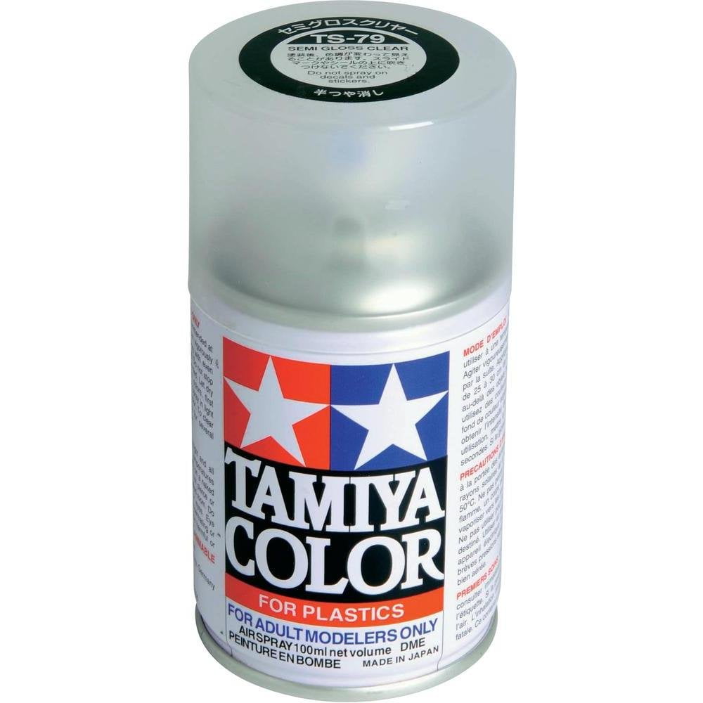 Tamiya Spray Lacquer Paint TS79 Semi Gloss Clear