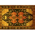 thumbnail image 1 of Ahgly Company Indoor Rectangle Persian Yellow Traditional Area Rugs, 3' x 5', 1 of 4