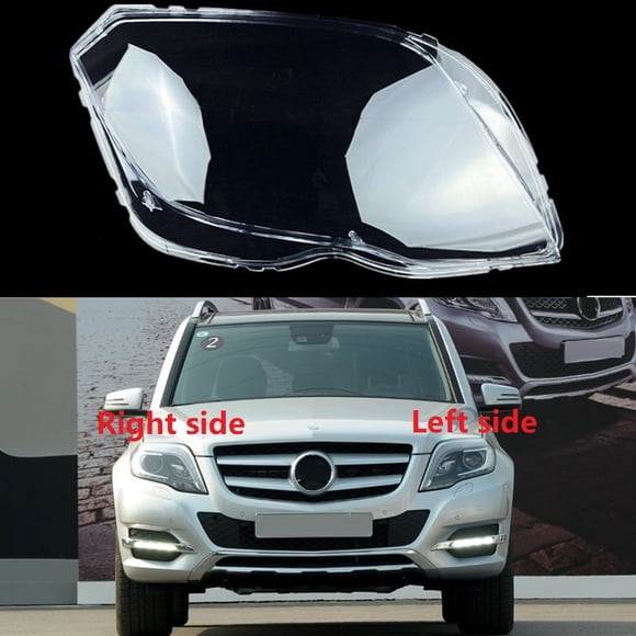 For Benz GLK GLK200 GLK260 GLK300 GLK350 2013 2014 2015 Car Headlight Glass Lamp Shell Headlamp Lens Cover Transparent Lampshade
