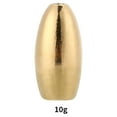 thumbnail image 3 of Copper Sinker,10Pcs CorrosiOn resistant Copper Fishing Copper Weight Fishing Weight Time-Tested Durability, 3 of 8