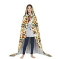 thumbnail image 3 of Vsdgher 70s Hippie Style Hooded Cloak, Teenagers Halloween Hoodies Robe Cosplay Capes, Halloween Hooded Cape Cosplay Costume-Medium, 3 of 7