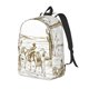 thumbnail image 1 of Balery Western Desert Cowboys Mochila Clásica Impresa Básica para Viaje, Mochila Escolar Resistente al Agua, Mochila de Lona con Correas Ajustables-Small, 1 of 5