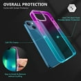 thumbnail image 6 of For iPhone 14/13 Case - Shockproof - Shell Ultra-Thin Two-Tone Gradient Protective Sleeve Soft Silicone Shell, 6 of 10