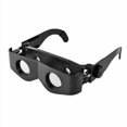 thumbnail image 1 of Portable Glasses Style Telescope HD Optical Magnifier Binoculars for Fishing Hiking Concert White Box, 1 of 1