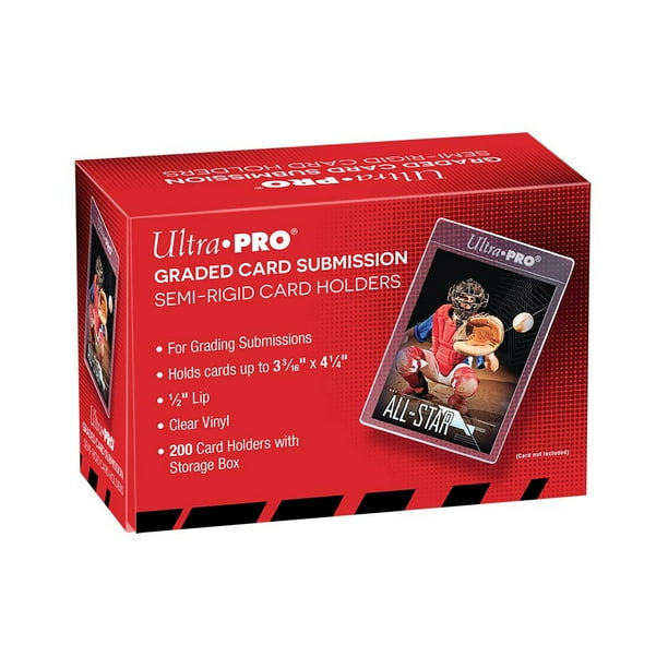 Ultra PRO 1/2" Lip Semi-Rigid Tall Card Holders (200ct) - Walmart.ca