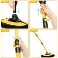thumbnail image 1 of HLONK 15°Stretchable Car Wash Brush with Long Handle  Extension Pole Microfiber Cleaning Mop  Exterior Interior Detailing 2 in 1 Carwash Duster  Car Wash Brush for RV  Truck  Auto  SUV, 1 of 7