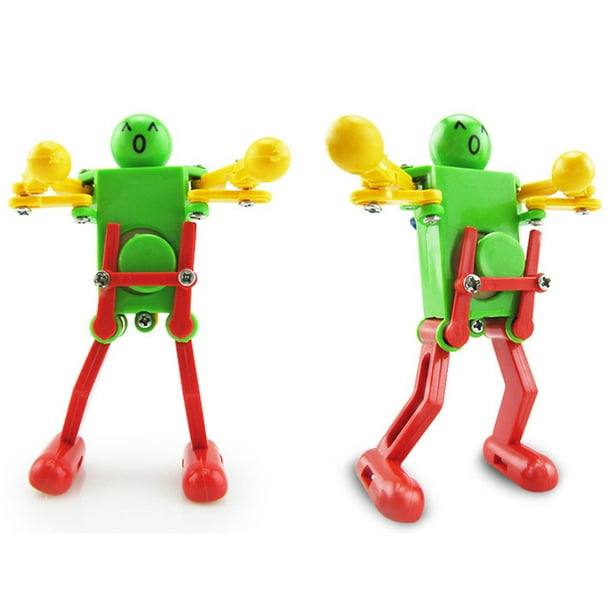Maojin Toy Story Juguetes Clockwork Wind Up Dancing Robot Toy for Baby Kids Developmental Gift Puzzle Toys