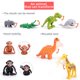 thumbnail image 4 of Bloques de construcción Diy de gran tamaño, accesorios de animales, figuras, León, Panda, ballena, Compatible con juguetes de gran tamaño para niños, regalos para niños, 4 of 4