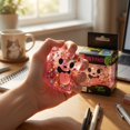 thumbnail image 4 of Ugly Face Spooky Squishy Cube, Slow Rising Stress Relief Fidget Ball with Star Glitter Sequin, Halloween Party Favor, 1 Pack, 4 of 4