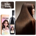 thumbnail image 6 of HAJAGP 3-in-1 Comb Hair Coloring Kit Brown Black for Mother's Day At-home Beauty, 6 of 6