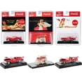 thumbnail image 4 of "Coca-Cola Bathing Beauties" Set of 3 Cars with Surfboards Release 2 Limited Edition to 6980 pieces Worldwide 1/64 Diecast Model Cars by M2 Machines, 4 of 4