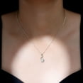 thumbnail image 5 of Rosec Jewels Lab Created Diamond Infinity Necklace with Chain - Knot Necklace - EF-VS Quality - Ready to Gift, 14K White Gold, 5 of 8