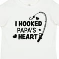 thumbnail image 4 of Inktastic I Hooked Papa's Heart with Fishing Rod Boys or Girls Toddler T-Shirt, 4 of 5