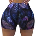 thumbnail image 2 of Fotbe Fantasy Dragon In Cathedral Shorts Sin Costuras – Shorts Deportivos de Cintura Alta para Mujer, Elásticos para Gimnasio, Yoga, Running o Ciclismo-Small, 2 of 8