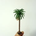 thumbnail image 4 of 10 Pcs Arbres Modèles Écailles de Palmier Palmier Cocotier Parc Paysage de Forêt Tropicale Dioramas, 4 of 6