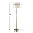 thumbnail image 3 of Uttermost Quite The Buzz Floor Lamp in Antique Brass, 3 of 8