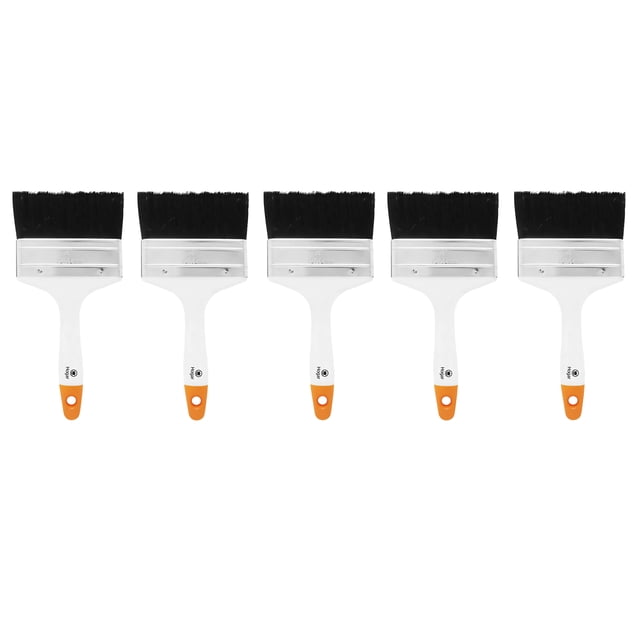 Paq. 5 Brochas Corona Hogar 4 Pulgadas