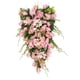 thumbnail image 1 of Guirnalda decorativa de lágrima para colgar en la pared, guirnalda floral, adornos artificiales Rosa, 1 of 9