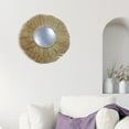thumbnail image 4 of pitrice Handmade Moroccan Round Mirror Authentic Decor Hangs Mirror Full mirror, 4 of 9