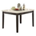 thumbnail image 2 of Amiable Counter Height Table, White Marble & Weathered Black, 2 of 11