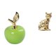 thumbnail image 1 of Escultura De Gato De Cerámica, Adorno Para El Hogar, Cafetería, Sala De Estudio, Chimenea, Decoración Artesanal De Animales., 1 of 8