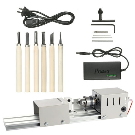 

Andoer Beads Grinding and Polishing Machine Lathe DIY Woodworking Craft Rotary Machine